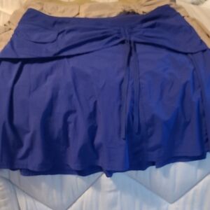 Bundle Of 2 Athleta Skorts SIZE 12, Blue & Khaki